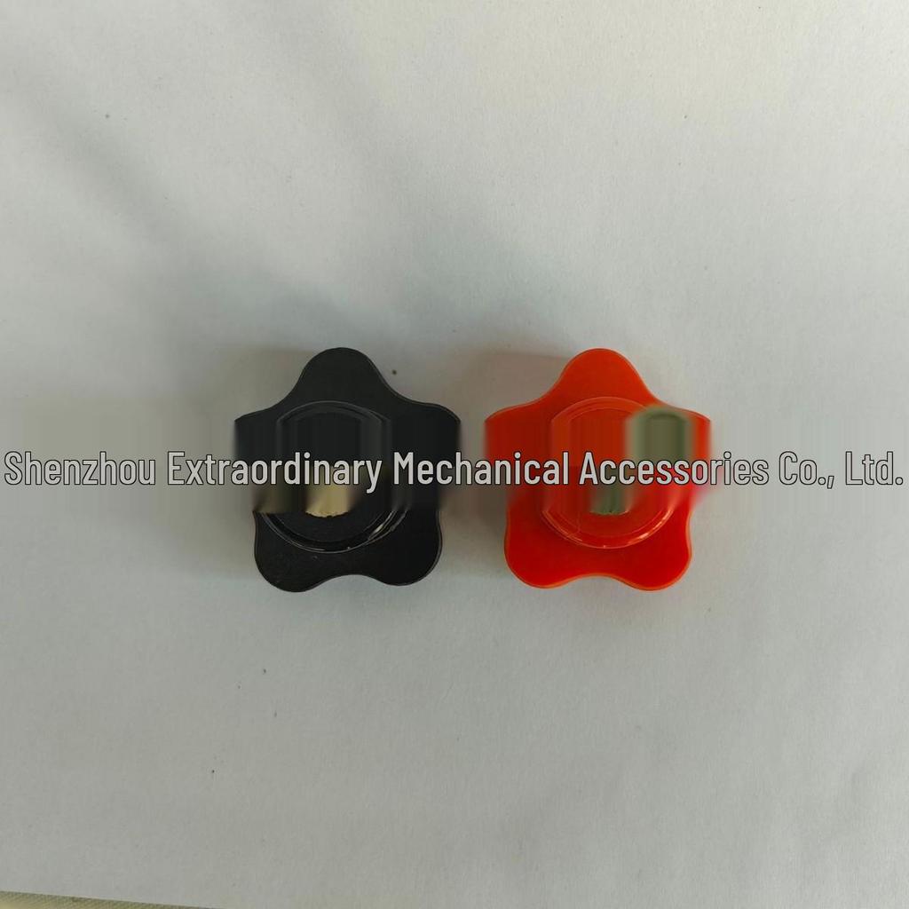 Exceptional Craftsman Bakelite Star Knob - M6-M12 Phenolic Resin Plum Blossom Handle