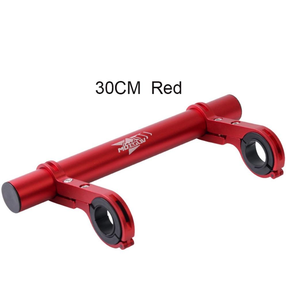Aluminum Alloy Handlebar Extension Bracket 10/20/30cm Lamp Support Rack  Mountain Road Bike