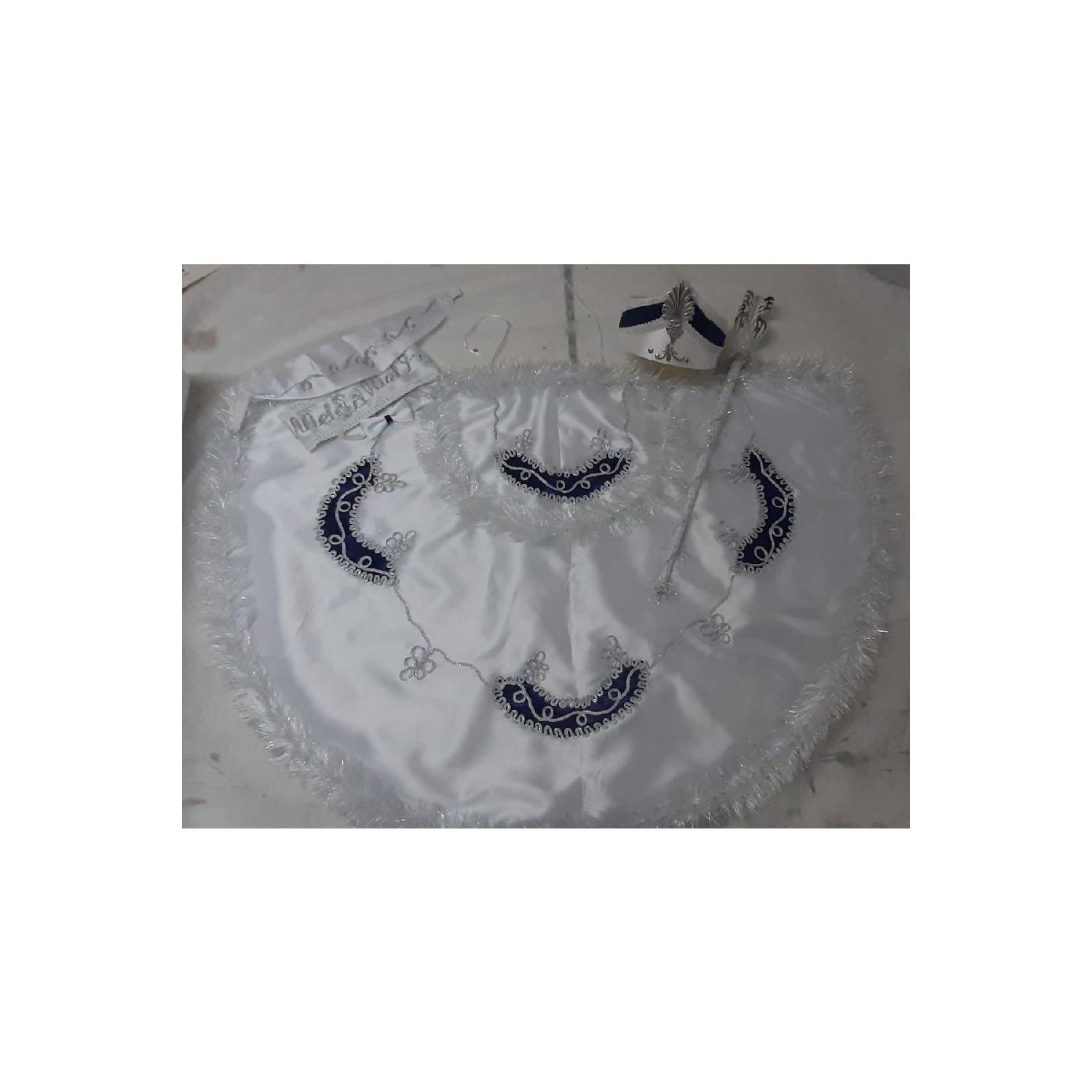 

Denbu Textile Circumcision Outfit Set 6 Pieces-white Navy Blue 1-2 Yaş білий