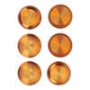 6Pcs Metal Analog Grips Stick Thumbsticks for Edge Controller Aluminum Alloy Metallic Joystick Game