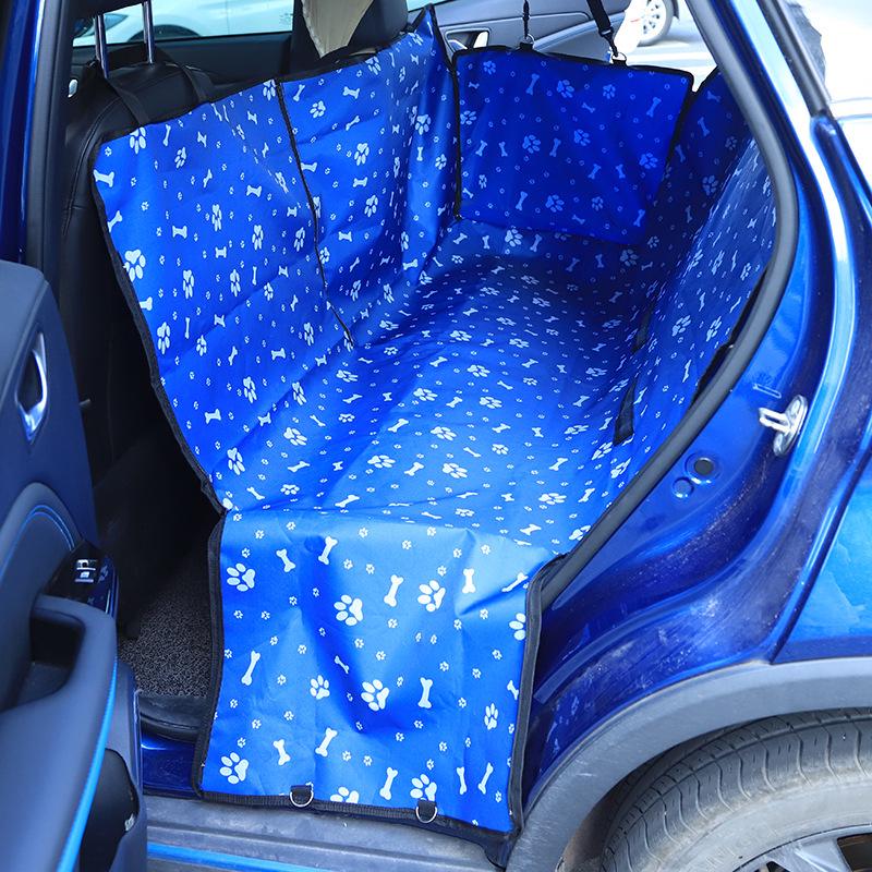 

Waterproof Dog Car Seat Mat with Zipper - Pet Back Seat Cushion Back Seat F