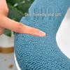 Winter Washable Knitted Toilet Seat Cover - Solid Color Cushion Pad