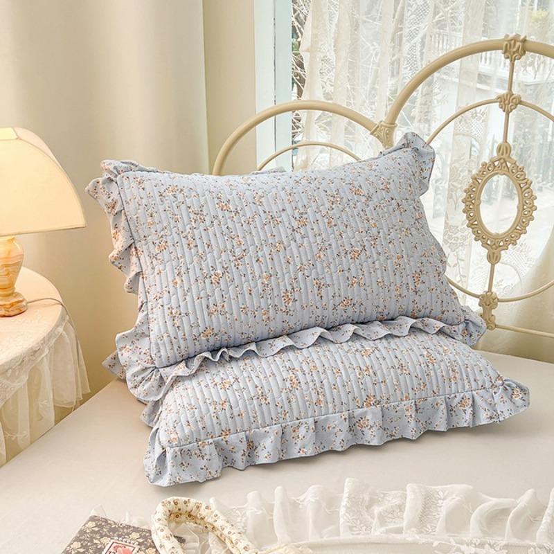 Lace Quilted Cotton Pillowcase Single Dormitory Pillowcase Cotton Inner Liner Sleeve Single and Double Universal Pillow Core Cover Home Textile