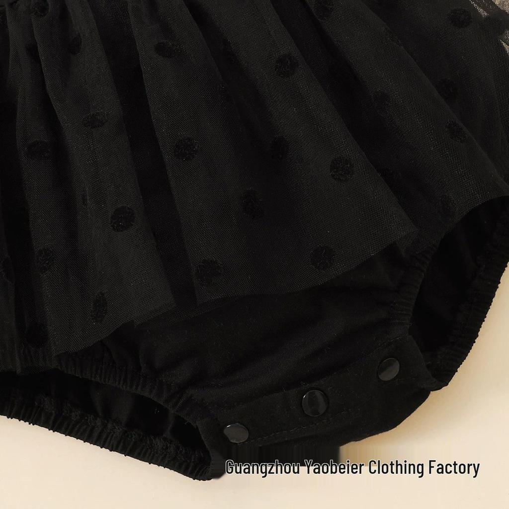 Nyári Patchwork Hálós Ujjatlan Jumpsuit Kislányoknak - Besteller Háromszög Body