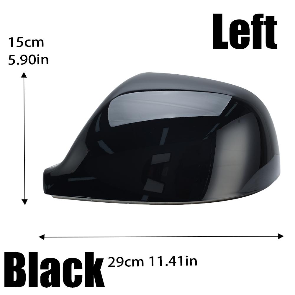 Side Rearview Mirror Cover Caps For VW T5 T6 TRANSPORTER VW Amarok 2010 2011- With Buckle Door Mirror Cover Cap Accessories