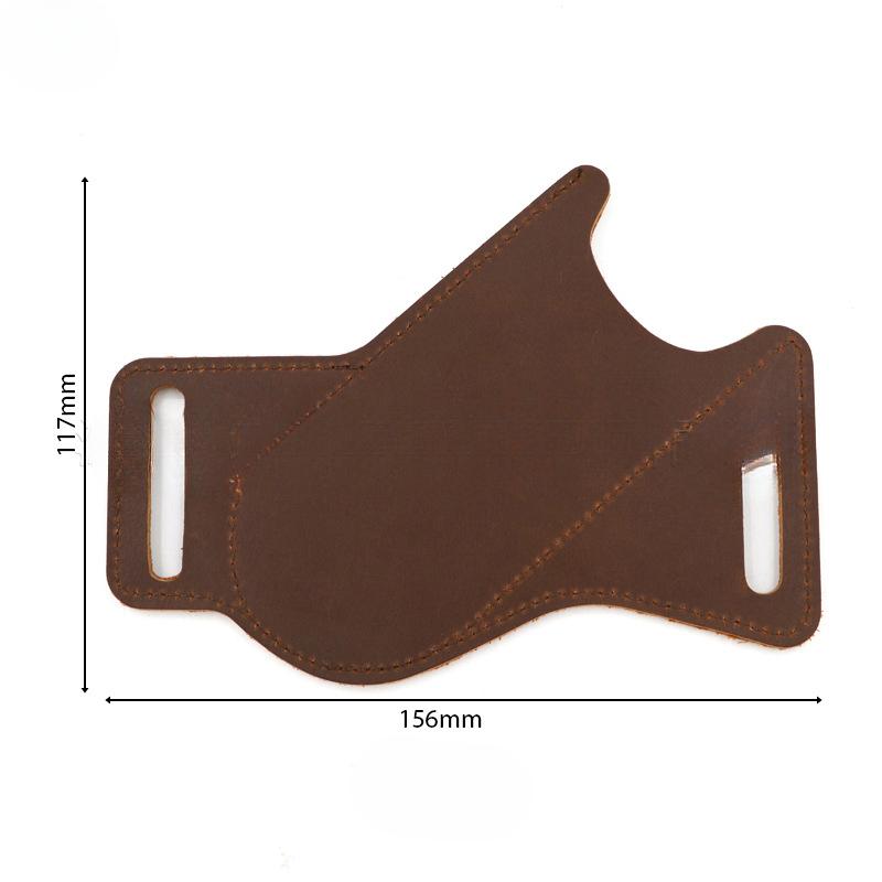 5 Inch EDC Folding Knife Cover Waist Hanging Tactical Tool Cover Waist Bag Mini Flashlight Bag Outdoor Tools