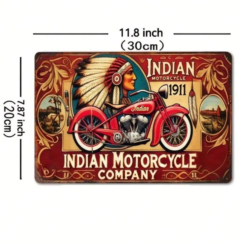 Metal Wall Art Decor Sign 20x30cm Hanging Plaque
