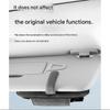 Car Sun Visor Glasses Case Premium Suede/Leather Sunglasses Holder Clip On Auto Interior Eyeglass Organizer Protective Box