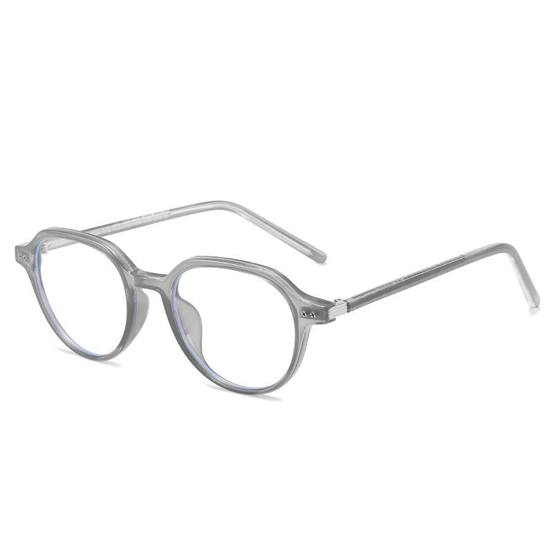 Clearance TR rice nail flat glasses glasses frame men and women anti-blue light literary retro plain face