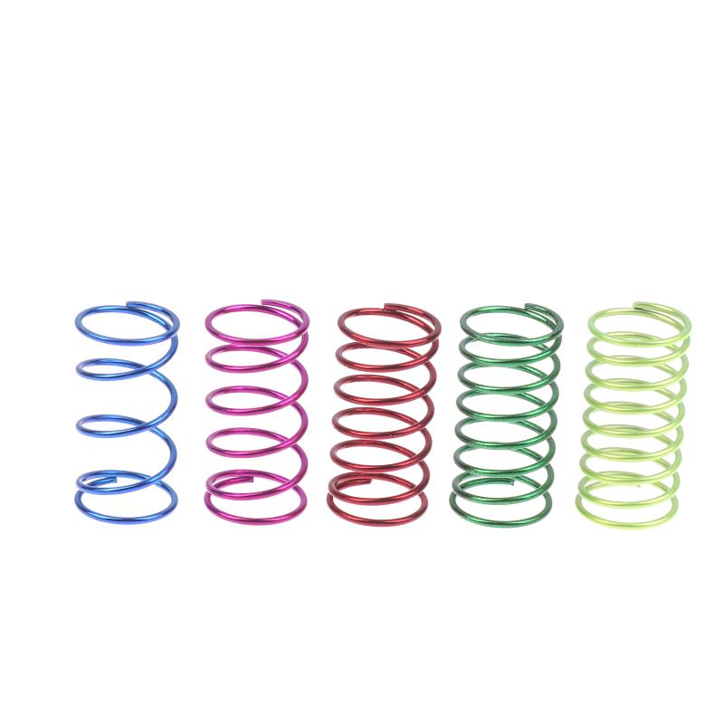 5 Pairs 1/10 Scale Colorful Shock Absorber Springs For RC Car Universal 10pcs Model Hobby Drift On Road Racing Universal Fit