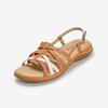 Young Age Women Multi Skinny Sandals Brown