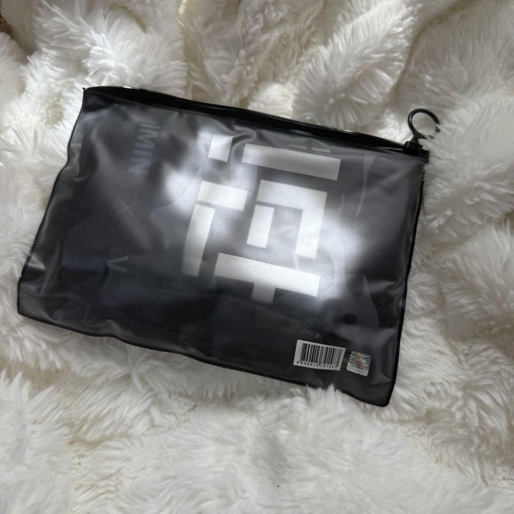 [GEBRAUCHT] BTS Bangtan Amibomb ver.2 Schwarzes Stoff-Slogan (mit zwei Beuteln)