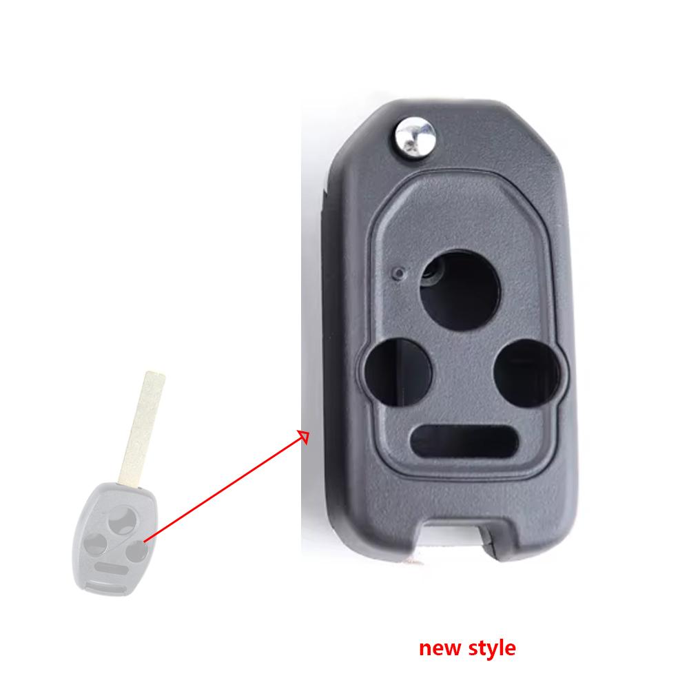 2 3 4 Bottons/Modifying Car Key Fob Case Shell Housing For Honda Accord Crv Pilot Civic Fit Insight Ridgeline Hrv Jazz 2008