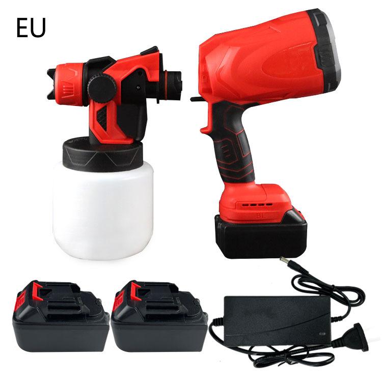 Electric Spray Gun, High-pressure Automatic Paint Gun Portable, Real Stone Paint Latex Paint Hand-held Paint Watering Spray Gun