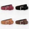 Ceinture Classique en Cuir pour Femme avec Boucle en Alliage pour un Usage Décontracté ou au Bureau