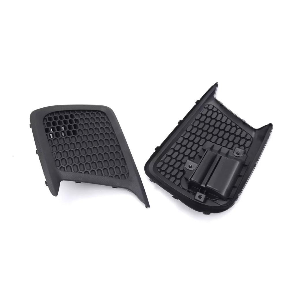 1 Pair Front Left And Right Fog Light Grille Cover Bezel Trim Frames Compatible For WRX STI 2018-2021 Automobile Accessories