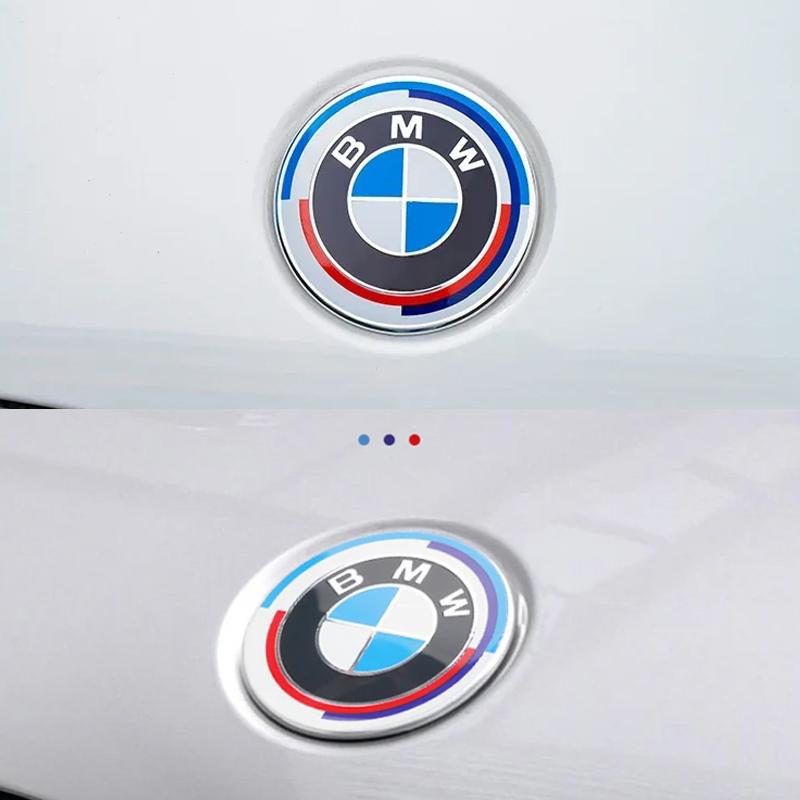 74mm 82mm Car Hood Emblem Car Front Bonnet Logo Trunk Cover Badge Car sticker For BMW E39 E46 E30 E36 G20 E87 E60 E90 VDGLF1