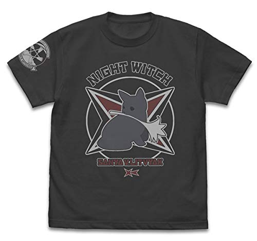 Cospa 501st Joint Combat Aviation Squadron Strike Witches Road to Berlin Sanya V. Litvyak Personal Mark T-Shirt Sumi M Size