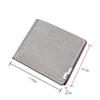 Minimalist Denim Style Foldable Wallet for Men and Women ID Card Holder Coin Purse