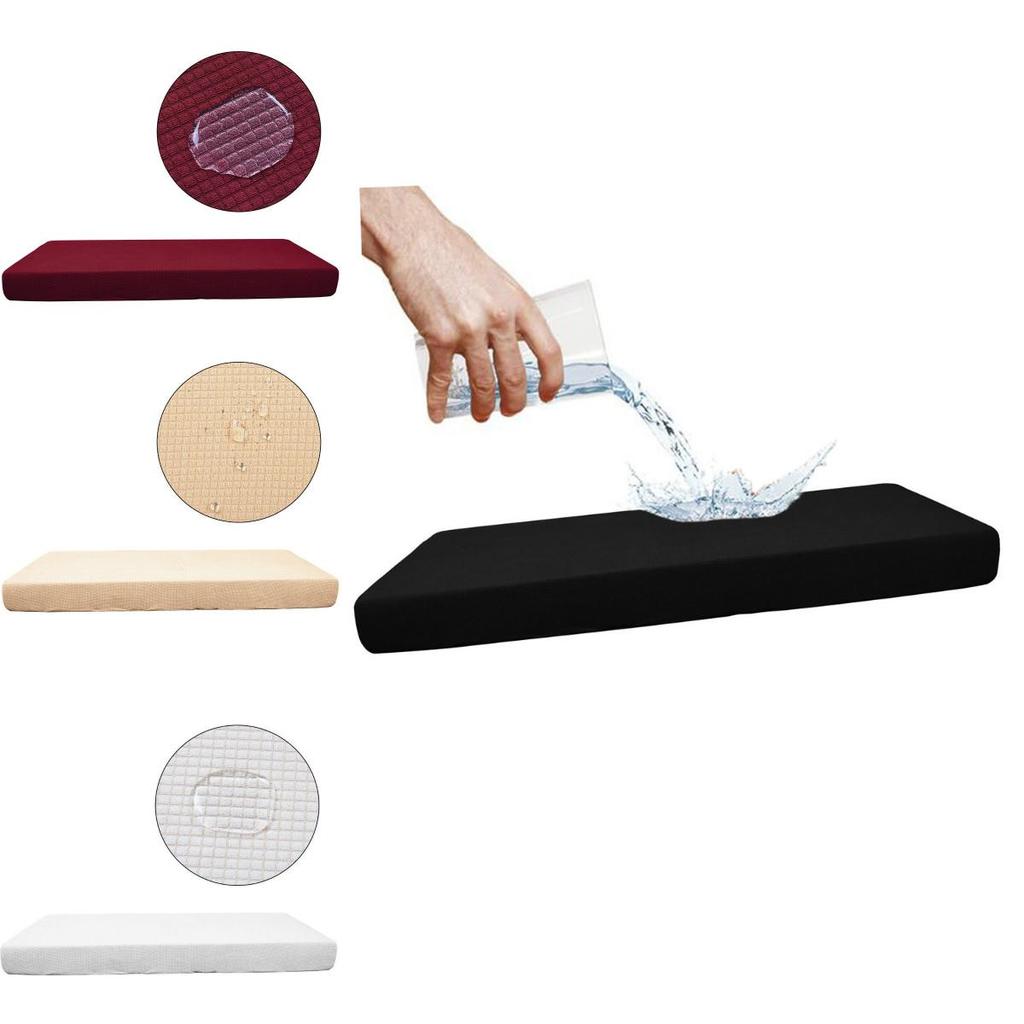 Waterproof Sofa Seat Cushion Cover Stretchy And Soft Material Choose From 13 Colors