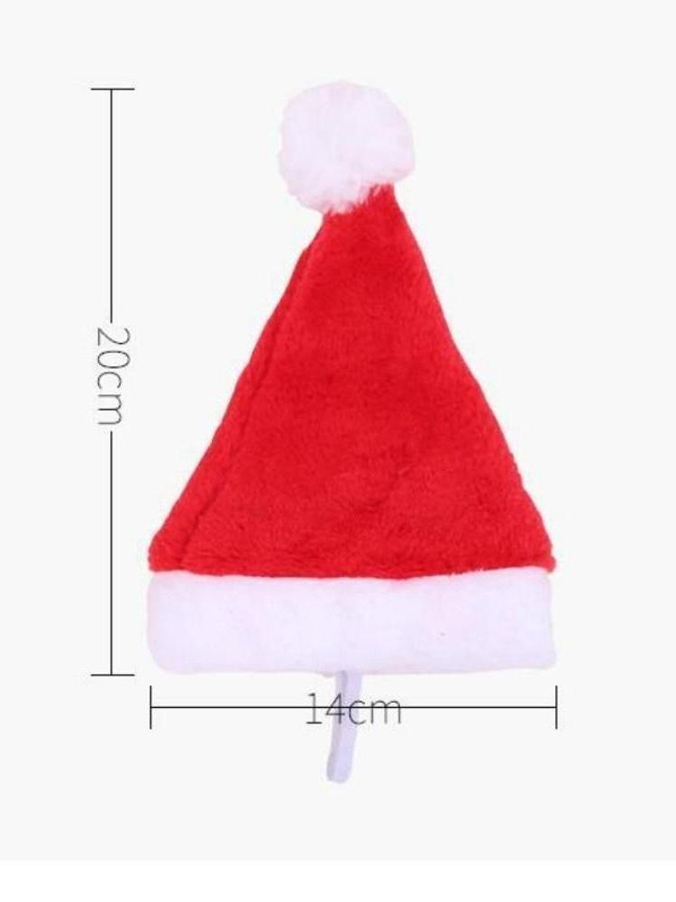 Christmas Pet Hat Santa Claus Hat For Cats Dogs Puppy Xmas Decoration New Year Pet Costume Home Festival Party Pet Supplies
