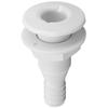5 8in Thru Hull Fitting Straight ABS Impact Resistance Hose Connector Accessory for Boats Marines