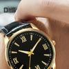 Pánské obchodní hodinky Kulatý ciferník Řemínek z umělé kůže Quartzový strojek Dospívající Dospělí Formální šaty Náramkové hodinky Módní šperkový doplněk