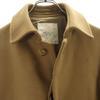 EDIFICE Stainless collar coat L Khaki Brown Men's Used
