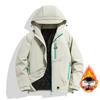 Men's Thickened Windproof Waterproof Ski Jacket - Trendy Japanese Style Winter Mountaineering Coat.
