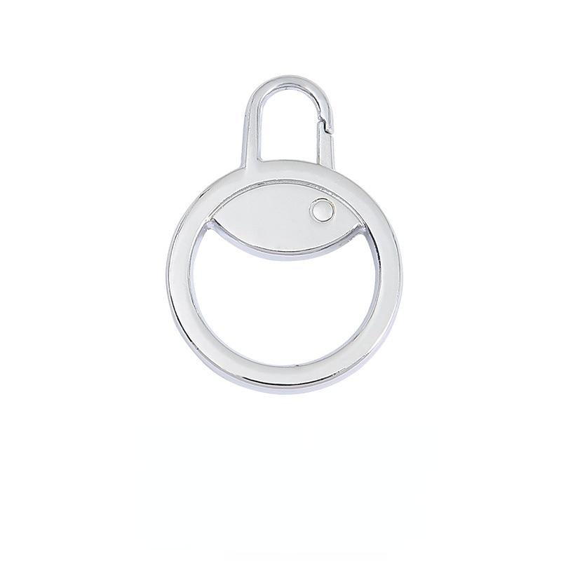 

3/5 шт. бегунок молнии инструменты для ремонта молнии круглые пулеры для молнии гальванизированный металлический пулеры для молнии пружинный замок съемный