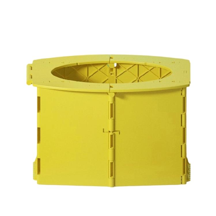 Portable Toddler Potty Suitable for Trip Foldable Commode Seat Outdoor Camping Gear Easy To Clean PP Structure