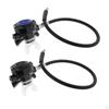 2ND Stage Diving Regulator with Transparent Mouthpiece Breathing Tube Breath Adjuster Snorkel