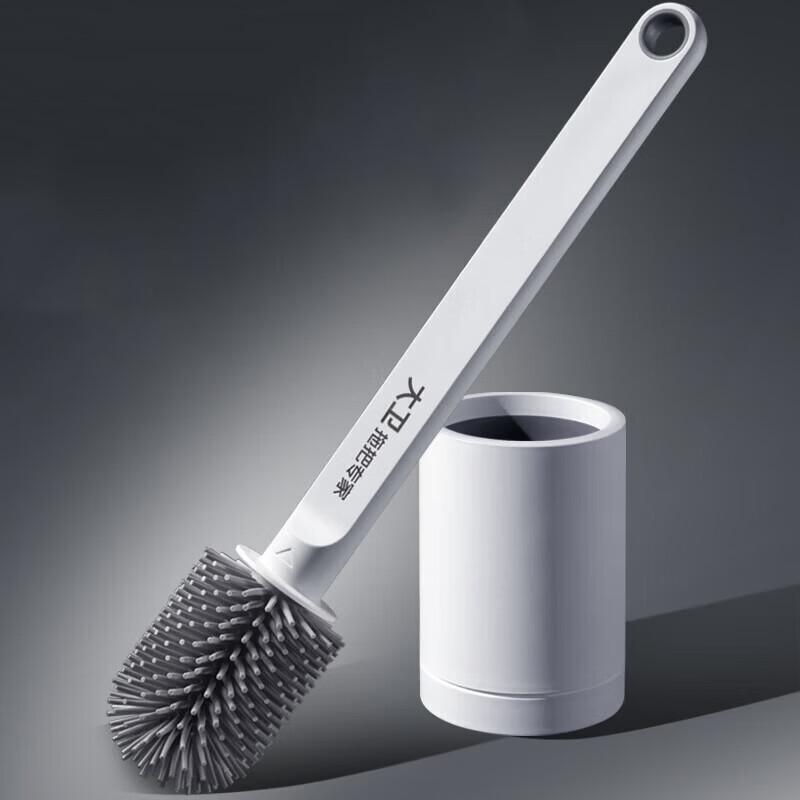 David H1 Wall-Mounted Silicone Toilet Brush
