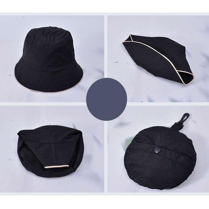 Summer Fisherman Hat Men's Outdoor Fishing Hiking Hat Women's Foldable Sunshade Hat