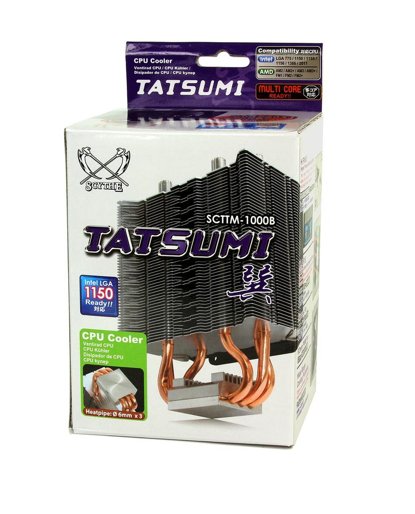 TATSUMI SCTTM-1000B Compact Side-Flow CPU Cooler