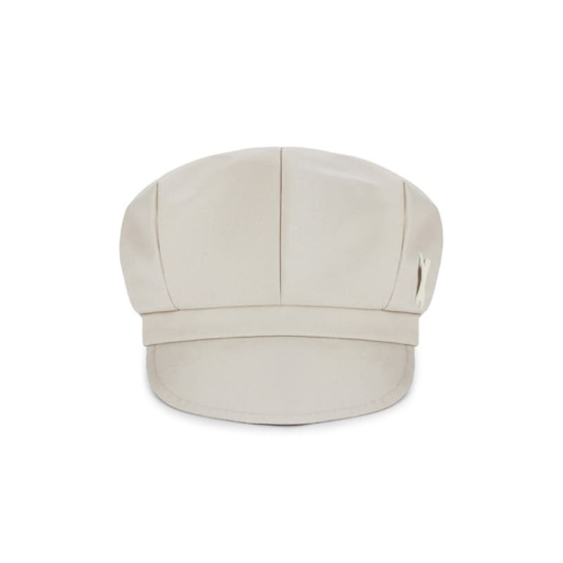 VARZAR VA Patch High Crown Dart Cap Beige