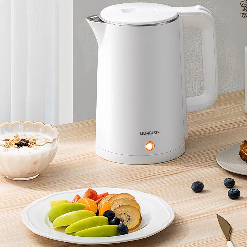Compact Electric Kettle with Boiling & Insulation Features for Dorm or Home Use