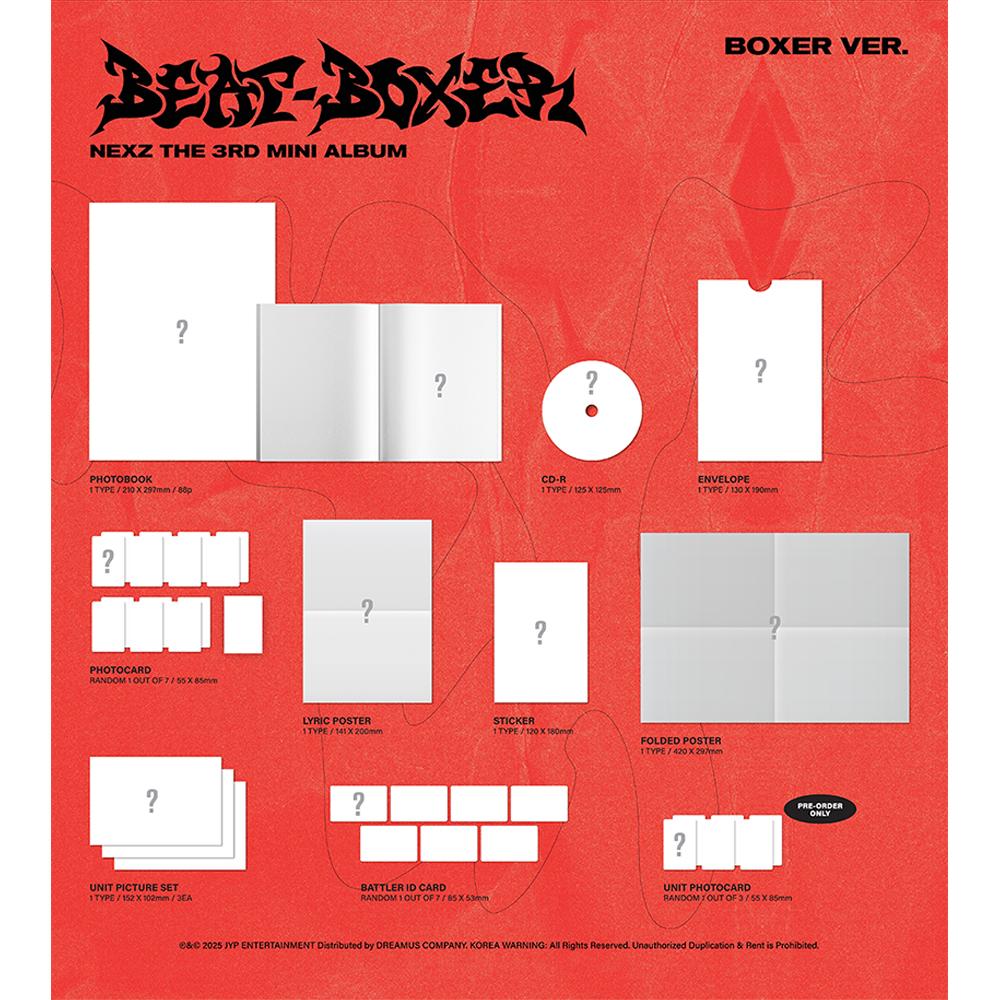 [Pre-order] NEXZ - Beat-Boxer (Standard ver.)
