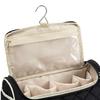 Floral Printed Cosmetic Bag Wide Opening Travel Makeup Case Toiletry Organizer Bag for Women Girls Daily Use