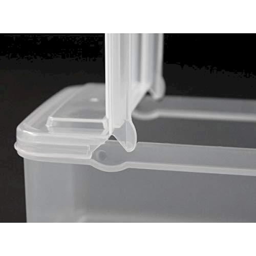 Lock Pack Slim Food Storage with Standing Lids for Easy Access, Perfect for Vegetables, Pickles, Condiments, Snacks, and More, 750ml Capacity, 149x107