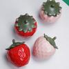 Barattolo Decorativo a Forma di Fragola in Ceramica Barattolo Creativo Sigillato Tavolino del Salotto Arredamento per la Casa Regalo per Coppia di Sposi