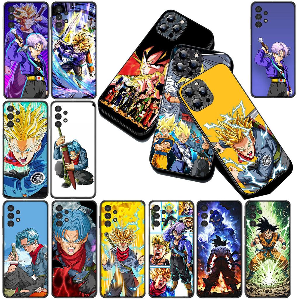 Cover for Apple iPhone 17 16 14 15 Plus Pro Max 16E ProMax + 15Plus 15+ 16+ Phone Case Torankusu Dragons Balls Goku Trunks