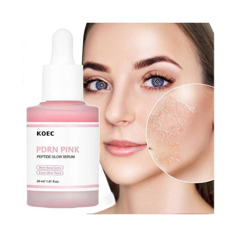 Siero Rosa Peptidico PDRN Rigenerante Anti-invecchiamento Illuminante per Tonalità della Pelle Non Uniformi per Uso Quotidiano