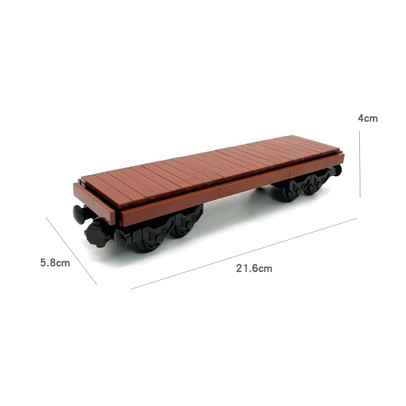 Tank car/Train Car/ Cargo Train small particle assembling building block Creative DIY MOC toy for Children