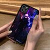 Cartoon Gojo Satoru Characters Phone Case Silicone PC+TPU For For IPhone 11 12 13 14 15 16 Plus Pro Max Cover