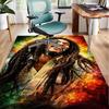 Bob music Vibrant Art Office Rug Chair Mat, Game Carpet, Suitable for Front Door, Bedroom, Living Room, Desk, Holiday Gift