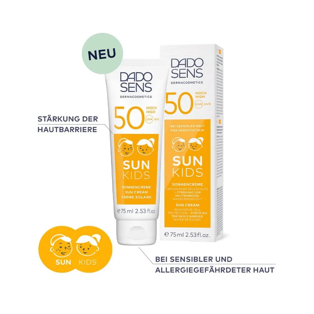 dadosens Dado Sens Kids Sun Cream SPF50, 75ml