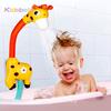 Baby Bath Shower Head Toy Cute Giraffe Baby Electric Shower Toys Bathtub Water Sprinkler Bathtub Toys For Kids Toddlers