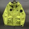 Spring and Autumn New Workwear Hooded Loose Jacket Men's Korean Version Versatile Jacket Youth Fashion Handsome Jacket