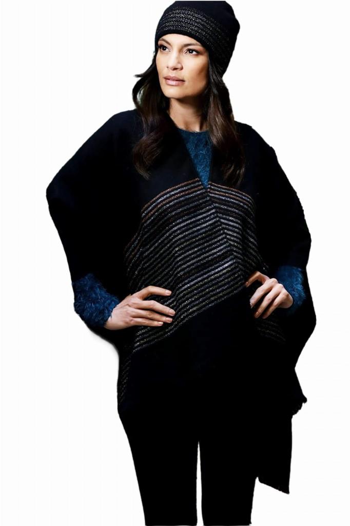 Luminescent Fringed Poncho